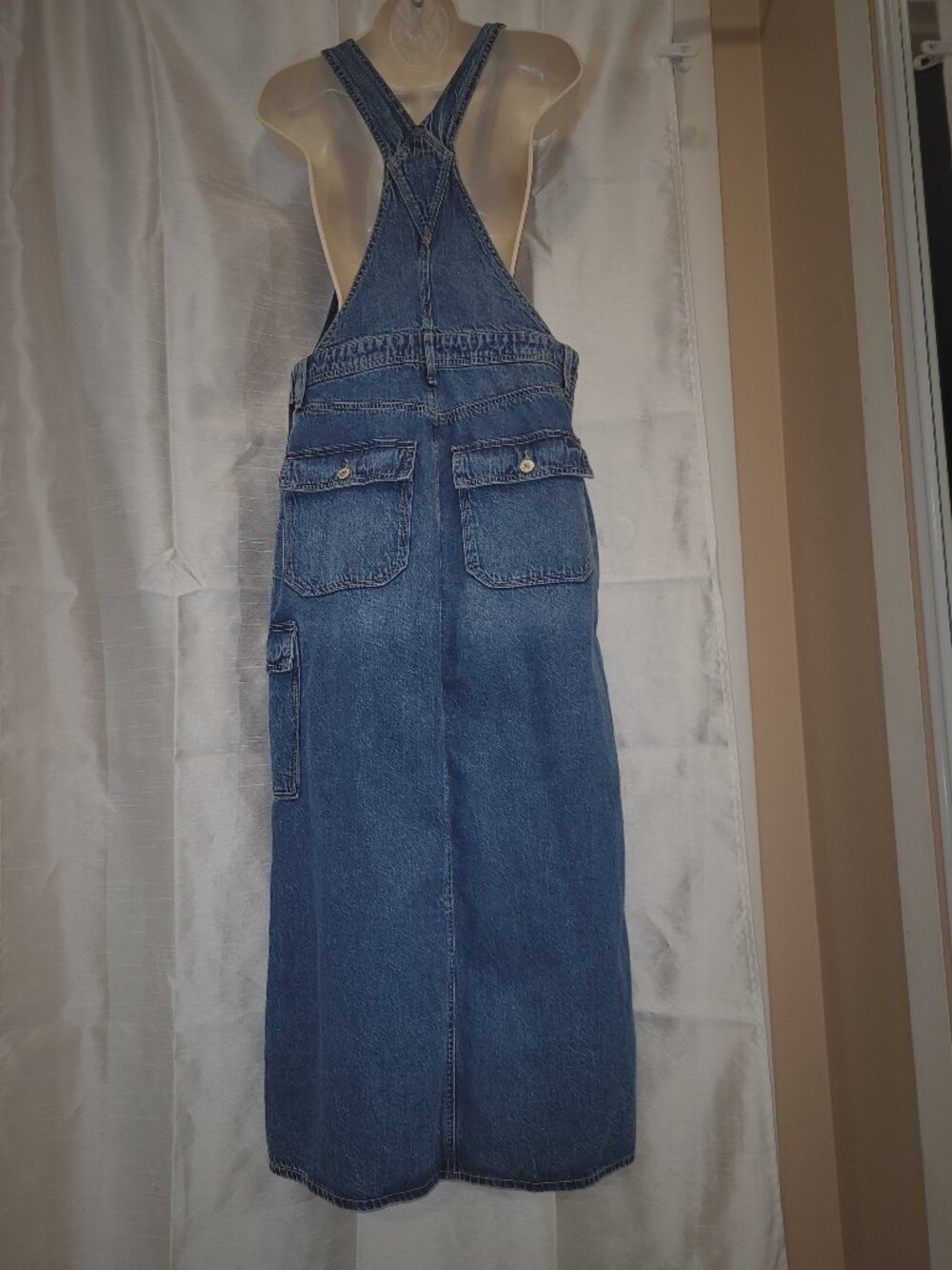 Overall Jean dress long - Picture 4 of 5
